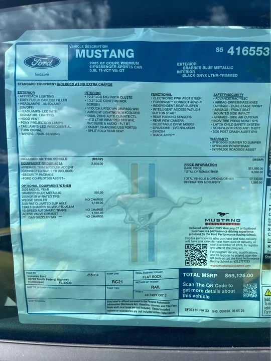 2025 Ford S650 Mustang - Image 19 of 19