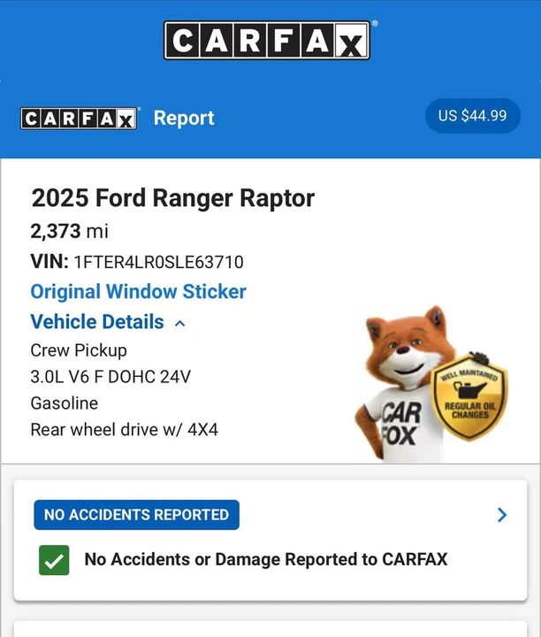 2025 Ford Ranger Raptor 5th Gen - Image 20 of 20