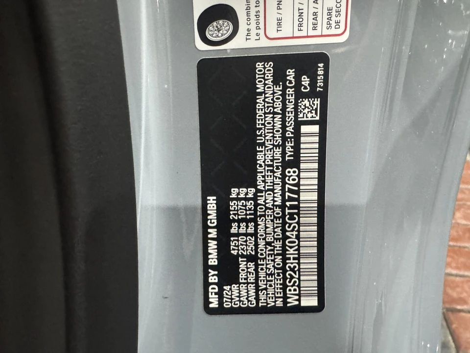 2025 BMW G82/G83 M4 - Image 14 of 14