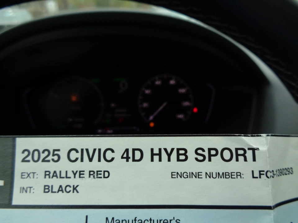 2025 Honda Civic 11th Gen - Image 31 of 31
