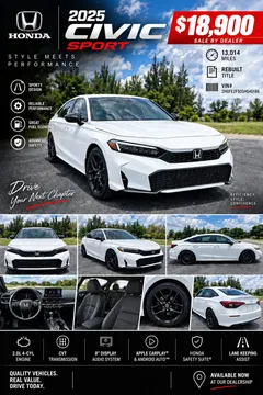 2025 Honda Civic Sport Sedan