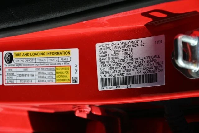 2025 Honda Civic 11th Gen - Image 16 of 16