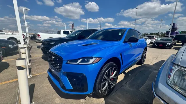 2025 Jaguar F-PACE SVR Sport Utility 4D