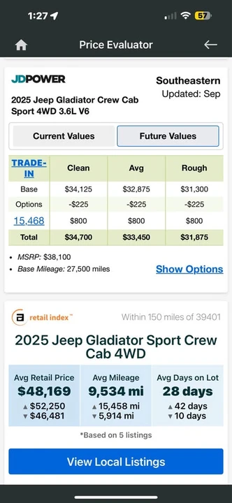 2025 Jeep JT Gladiator - Image 12 of 18