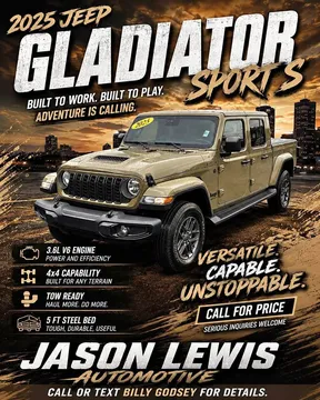 2025 Jeep Gladiator Sport S