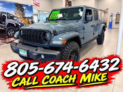 2025 Jeep Gladiator Willys Pickup 4D 5 ft
