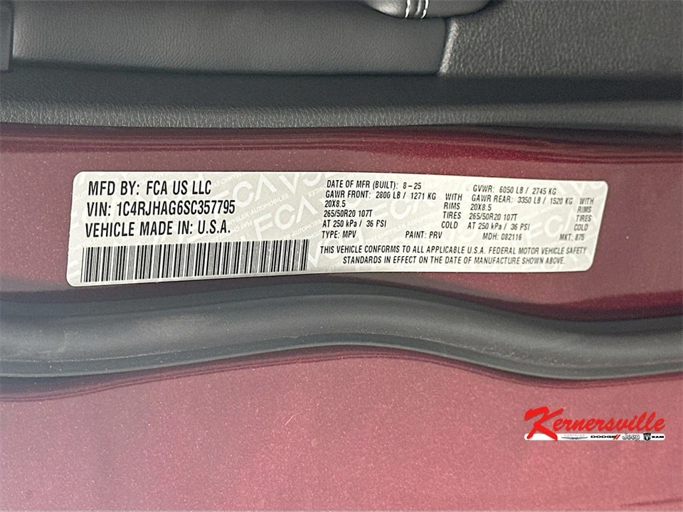 2025 Jeep WL Grand Cherokee - Image 18 of 21