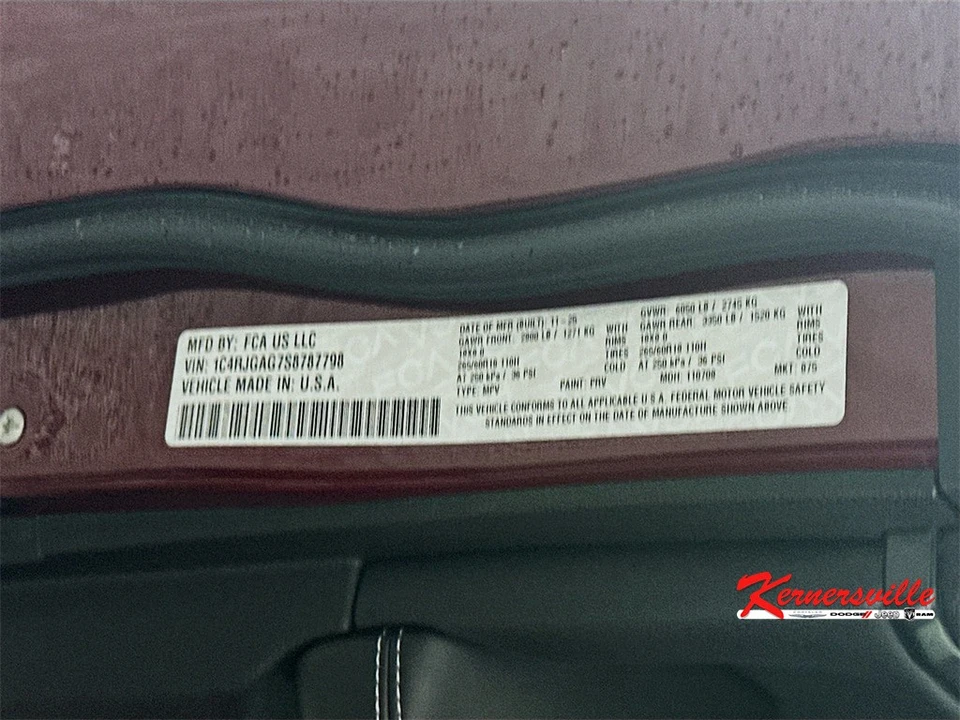 2025 Jeep WL Grand Cherokee - Image 18 of 21