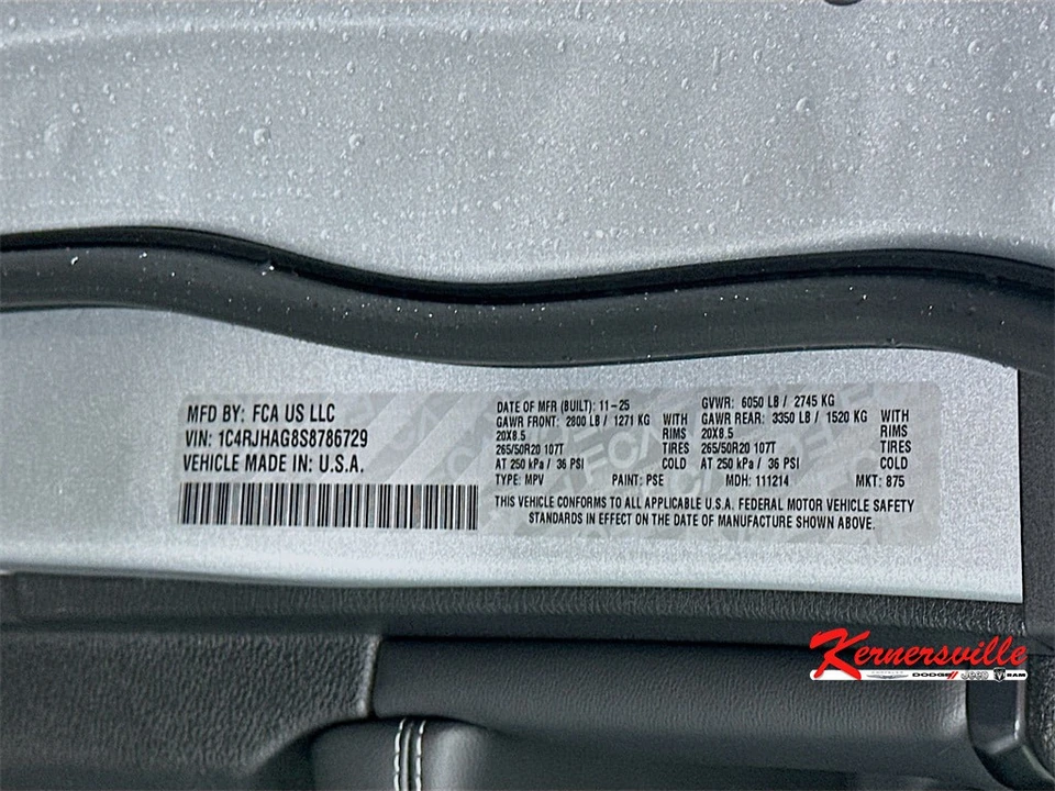 2025 Jeep WL Grand Cherokee - Image 19 of 21