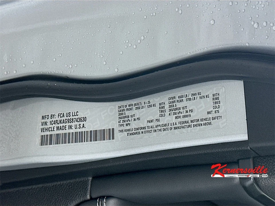 2025 Jeep WL Grand Cherokee - Image 19 of 21