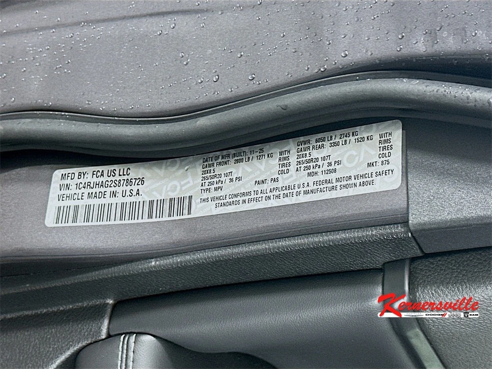 2025 Jeep KL Cherokee - Image 19 of 21