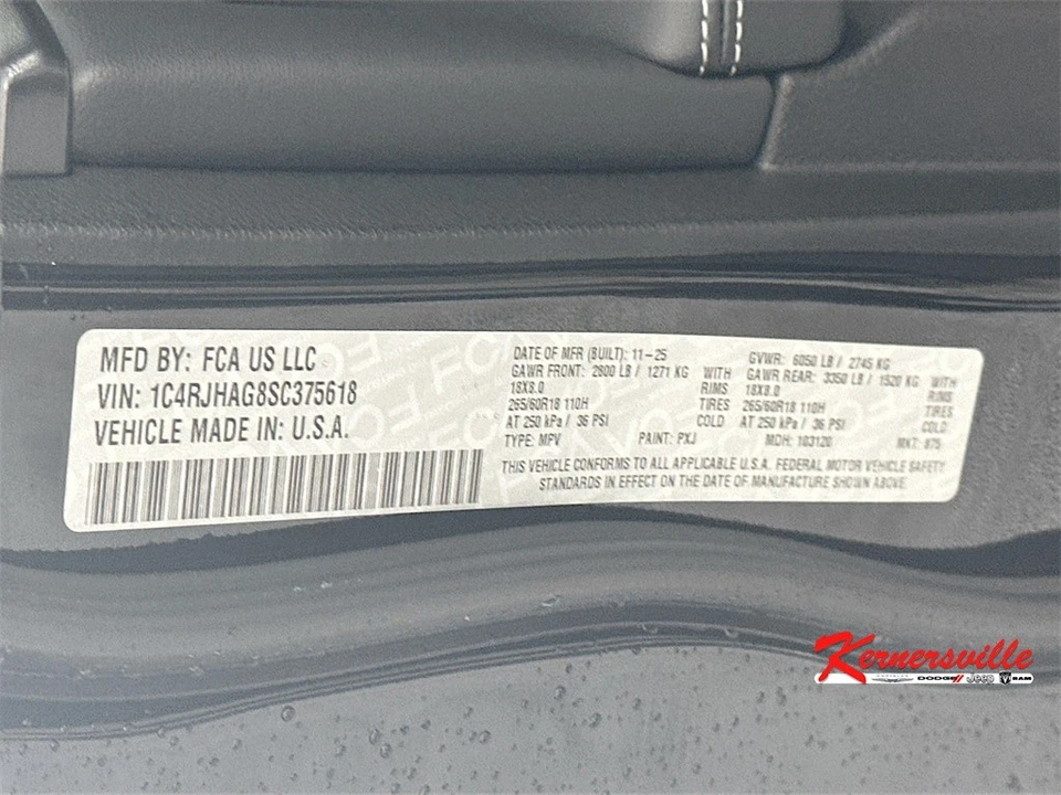 2025 Jeep KL Cherokee - Image 18 of 21