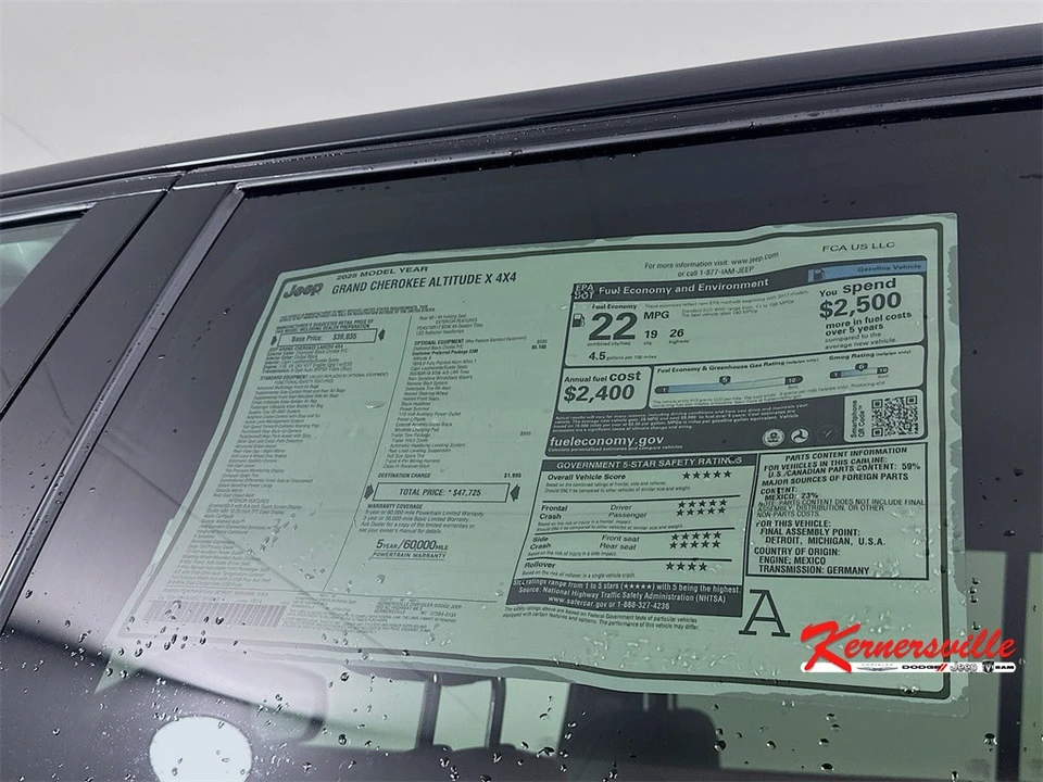 2025 Jeep KL Cherokee - Image 20 of 21