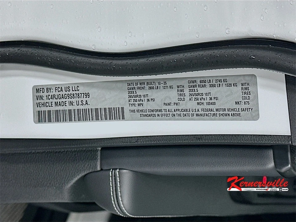 2025 Jeep WL Grand Cherokee - Image 19 of 21