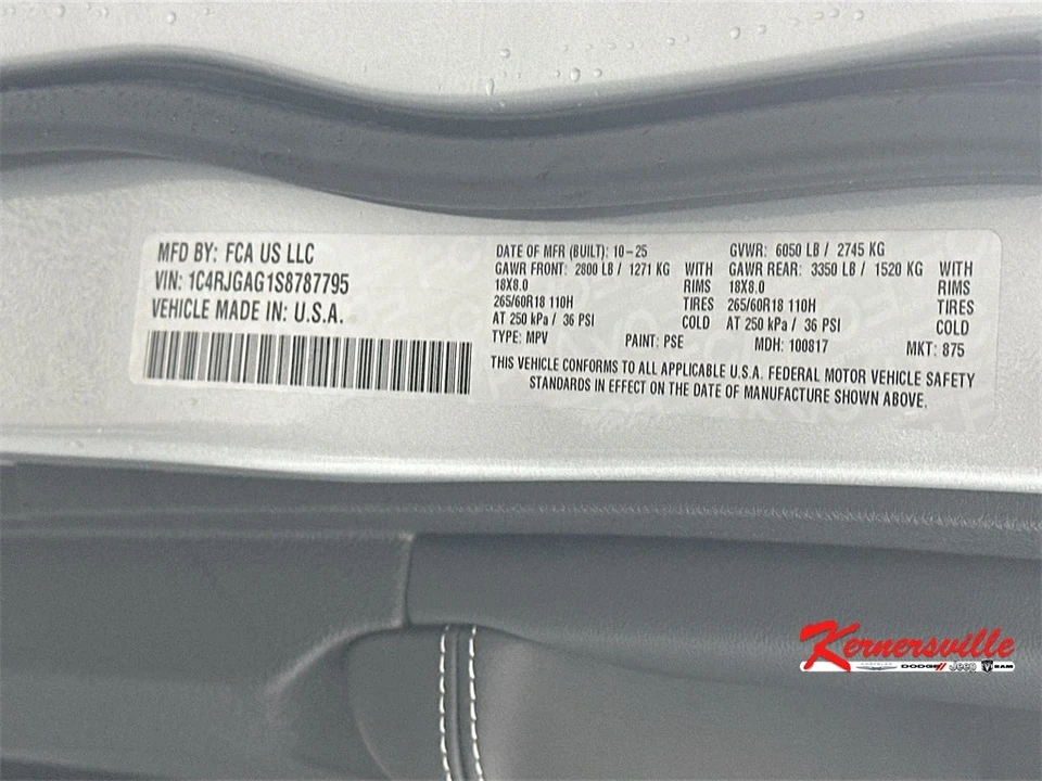2025 Jeep WL Grand Cherokee - Image 18 of 21