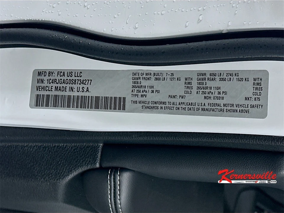 2025 Jeep KL Cherokee - Image 18 of 21
