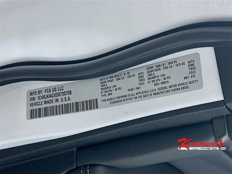 2025 Jeep WL Grand Cherokee - Image 19 of 21