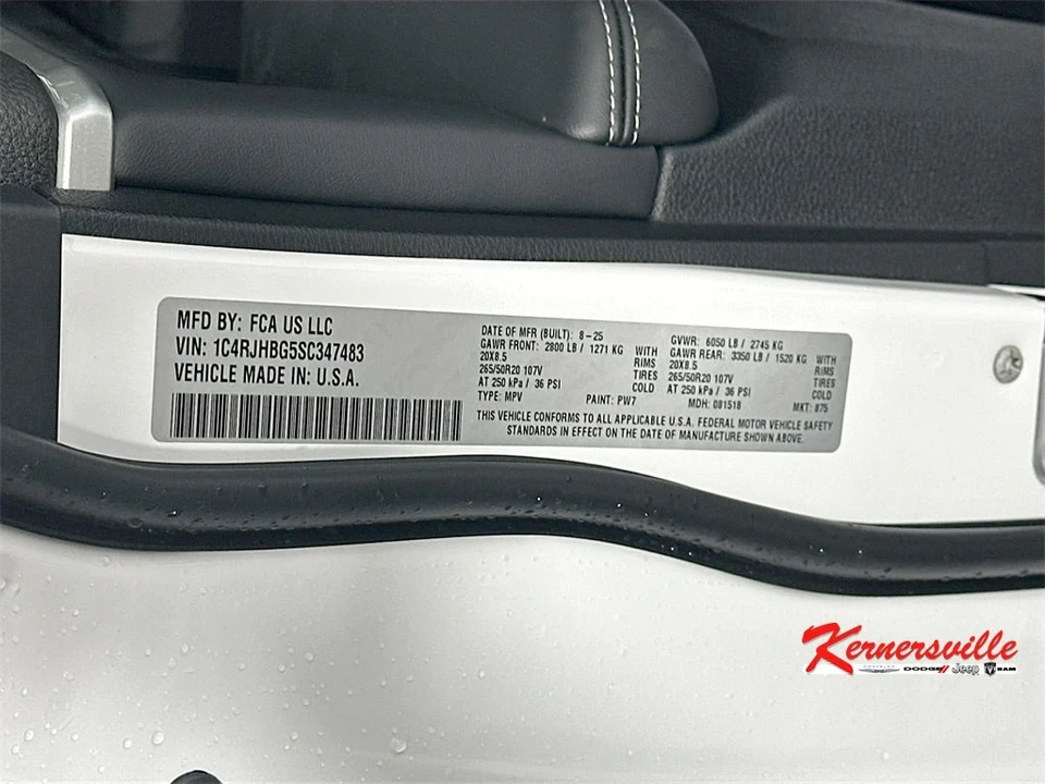2025 Jeep WL Grand Cherokee - Image 19 of 21