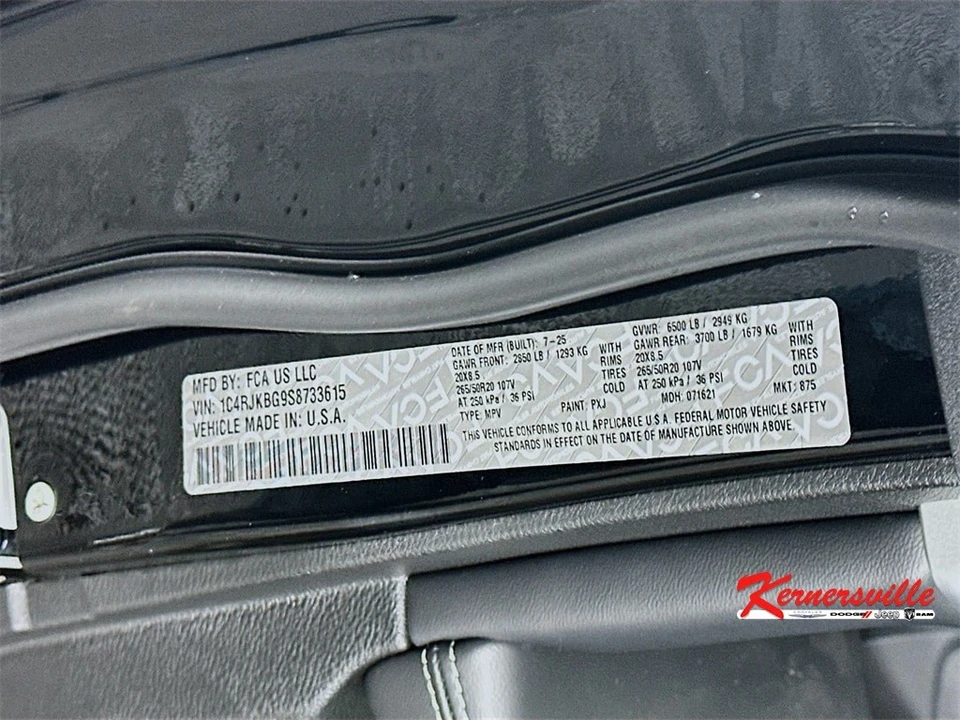 2025 Jeep WL Grand Cherokee - Image 19 of 21