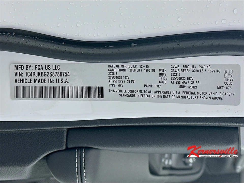 2025 Jeep KL Cherokee - Image 19 of 21