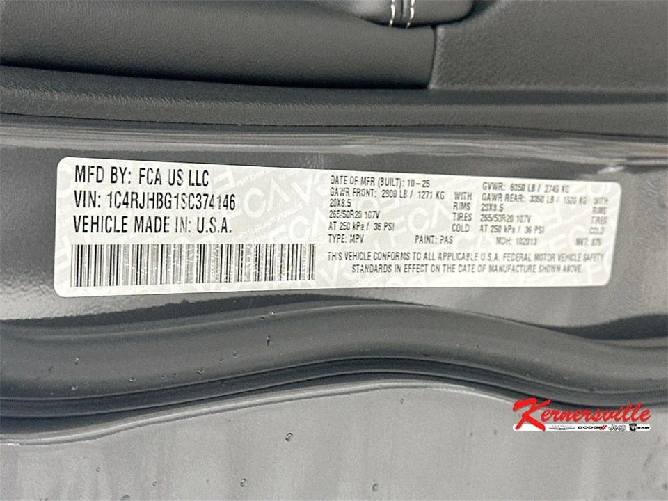 2025 Jeep WL Grand Cherokee - Image 19 of 21