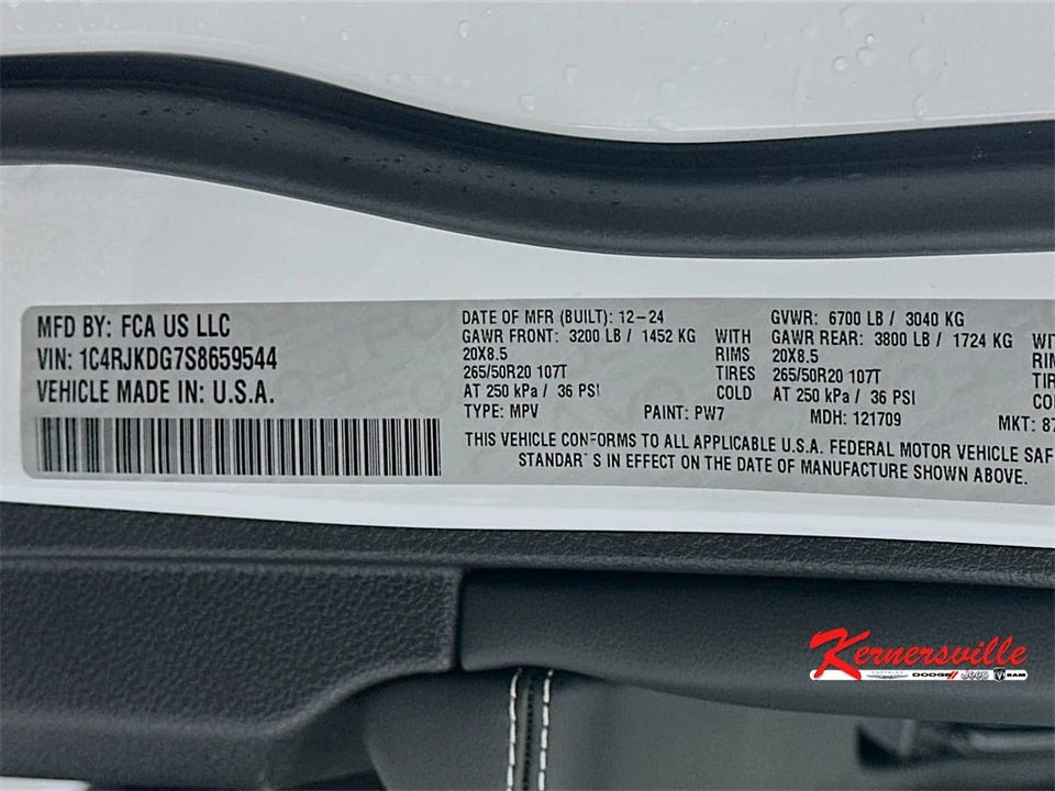 2025 Jeep WL Grand Cherokee - Image 19 of 21