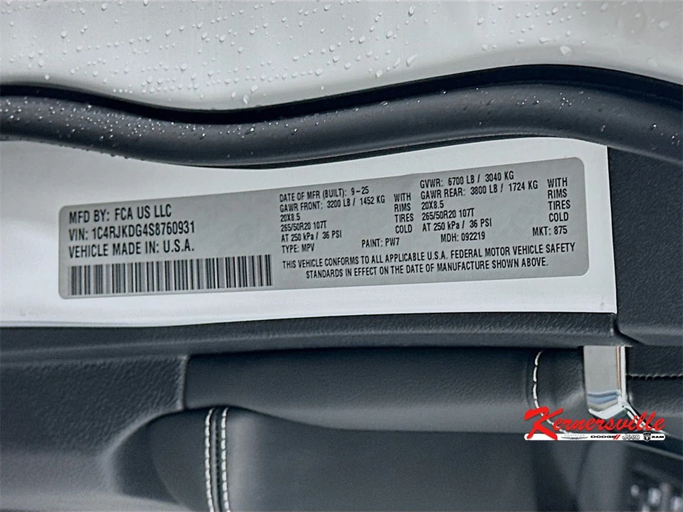 2025 Jeep WL Grand Cherokee - Image 19 of 21