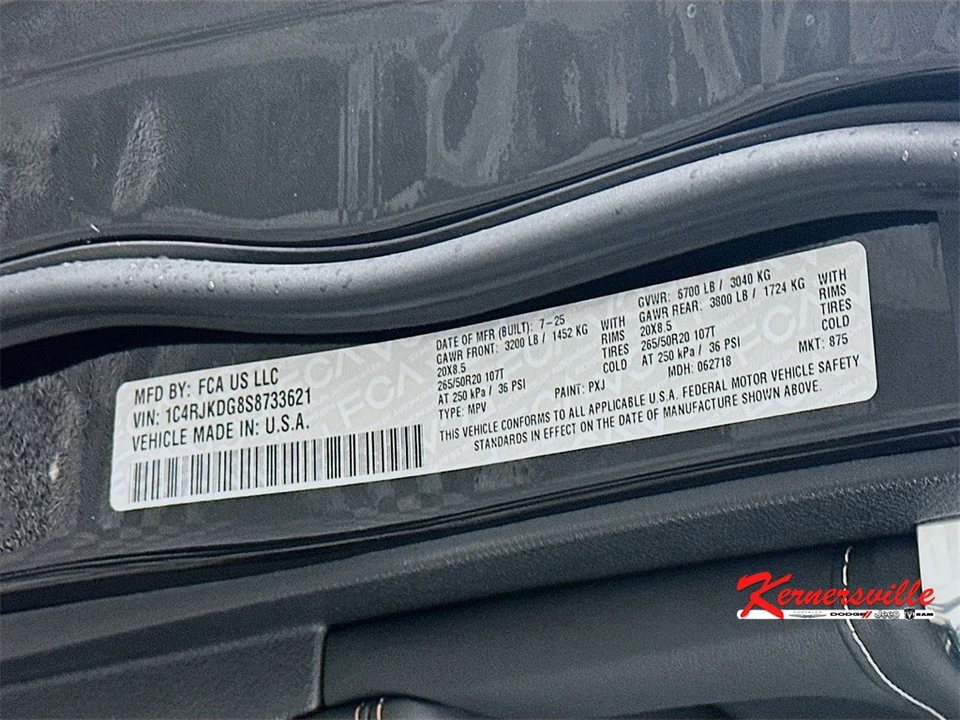 2025 Jeep WL Grand Cherokee - Image 19 of 21