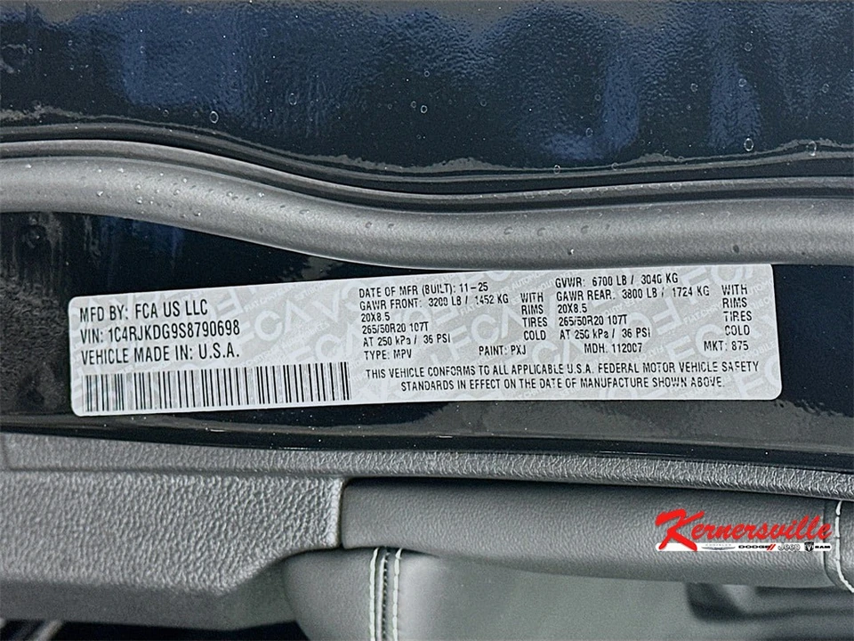 2025 Jeep WL Grand Cherokee - Image 19 of 21