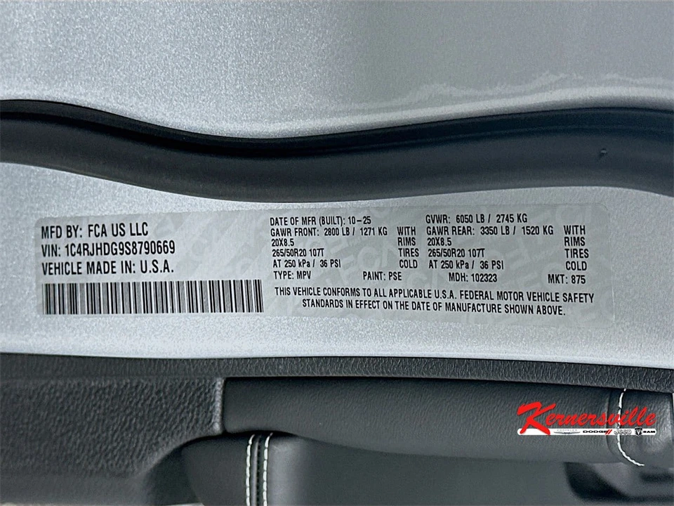 2025 Jeep WL Grand Cherokee - Image 19 of 21