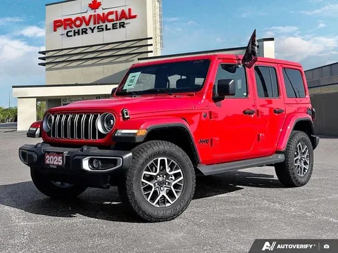 2025 Jeep Wrangler Sahara 4 Door 4x4