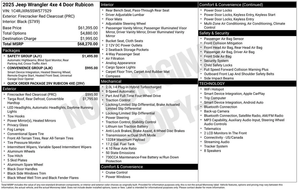 2025 Jeep JL Wrangler - Image 4 of 31
