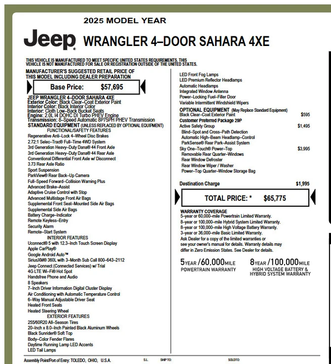 2025 Jeep JL Wrangler - Image 23 of 30