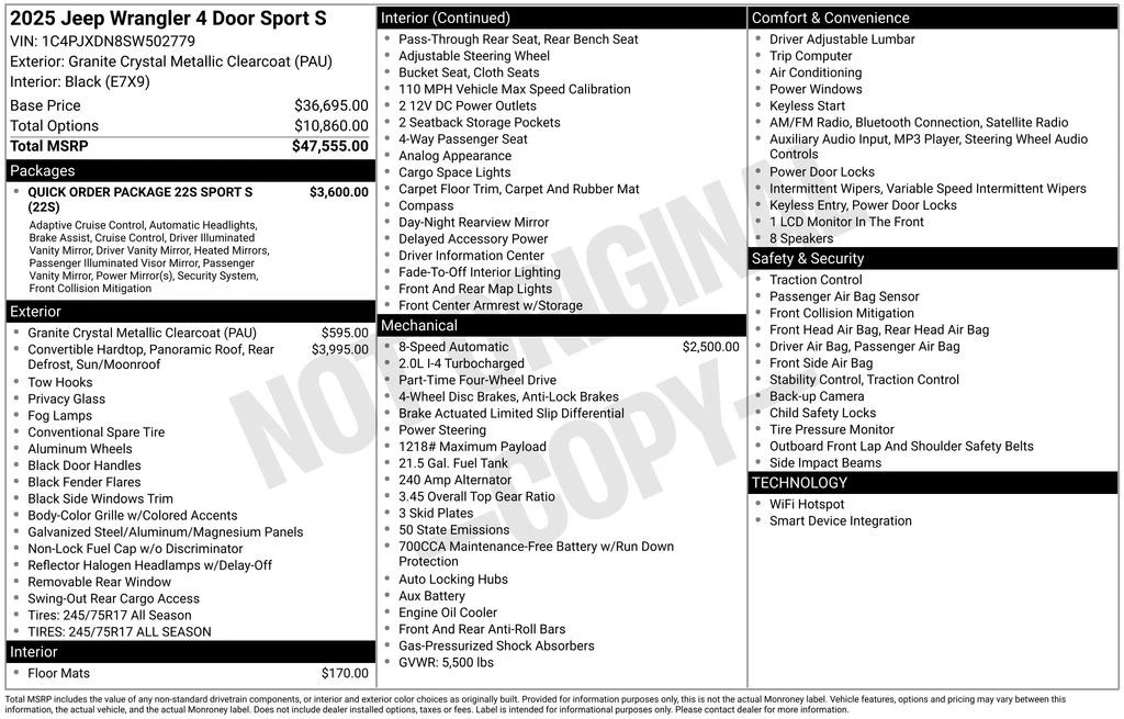 2025 Jeep JL Wrangler - Image 10 of 12