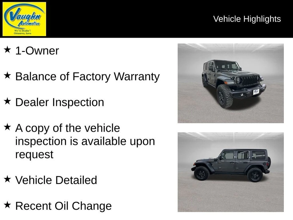 2025 Jeep JL Wrangler - Image 2 of 12