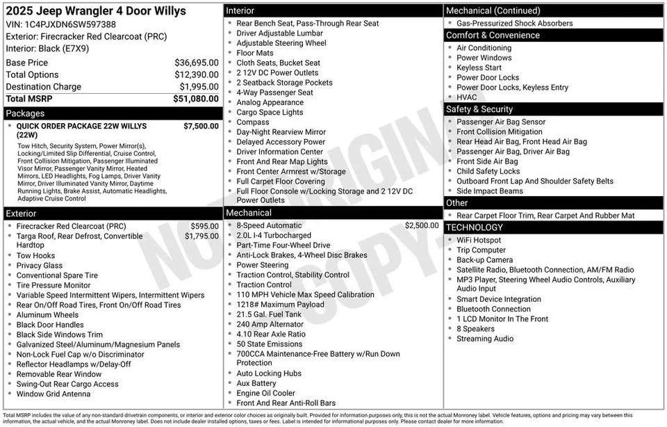 2025 Jeep JL Wrangler - Image 10 of 12