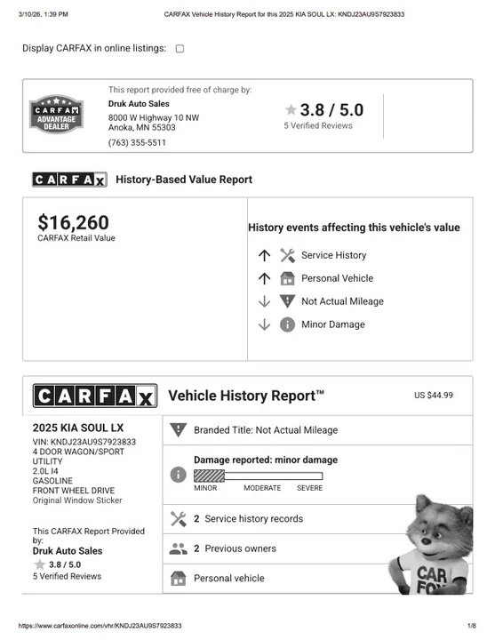 2025 Kia Soul - Image 18 of 21