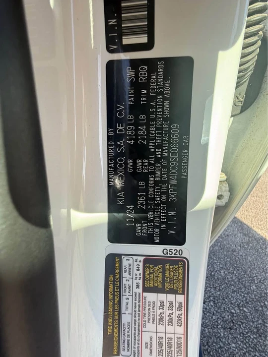 2025 Kia K4 - Image 9 of 11