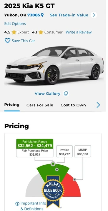 2025 Kia Optima/K5 - Image 9 of 10