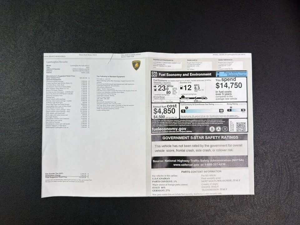 2025 Lamborghini Revuelto - Image 24 of 24