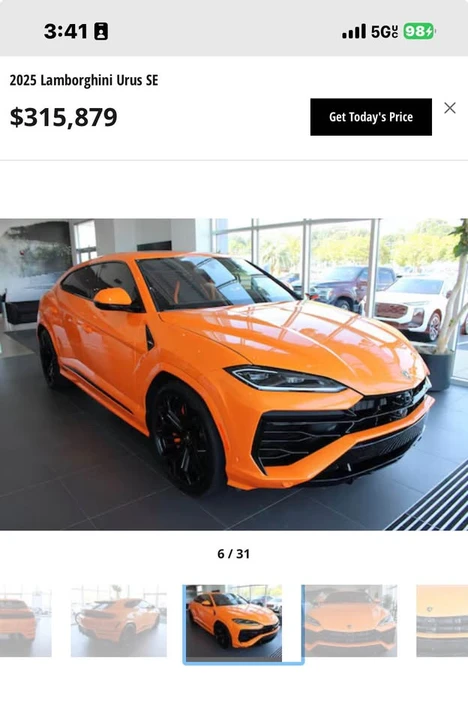 2025 Lamborghini Urus SE - Image 3 of 3