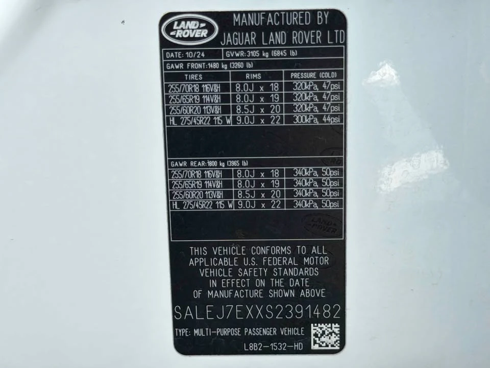 2025 Land Rover Defender L663 - Image 16 of 16