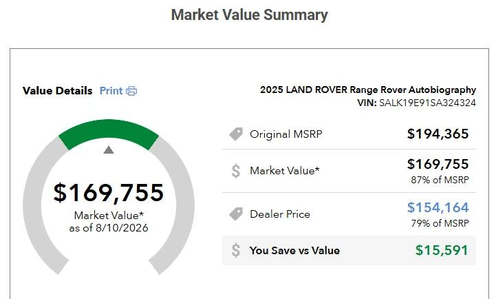 2025 Land Rover Range Rover L460 - Image 17 of 18