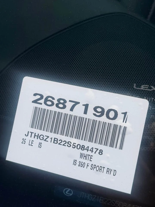 2025 Lexus IS 3rd Gen - Image 9 of 9