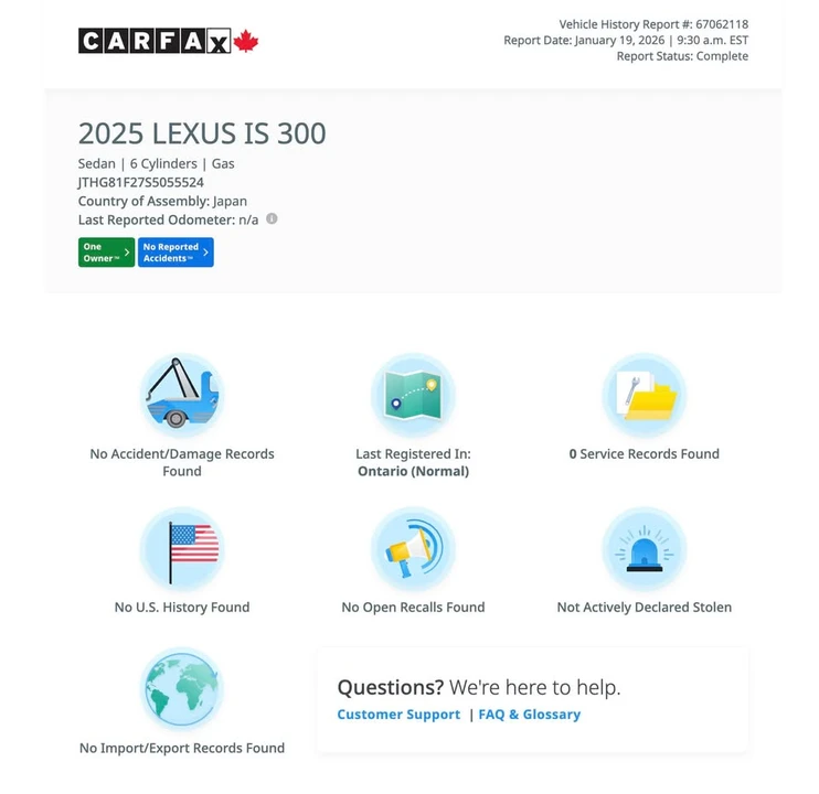 2025 Lexus IS 3rd Gen - Image 2 of 20