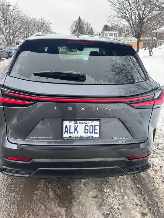 2025 Lexus NX 2nd Gen - Image 2 of 19