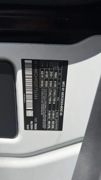 2025 Mercedes-Benz VS30 Sprinter - Image 12 of 12