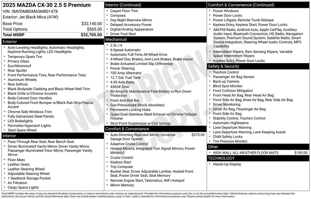 2025 Mazda CX-30 - Image 7 of 21