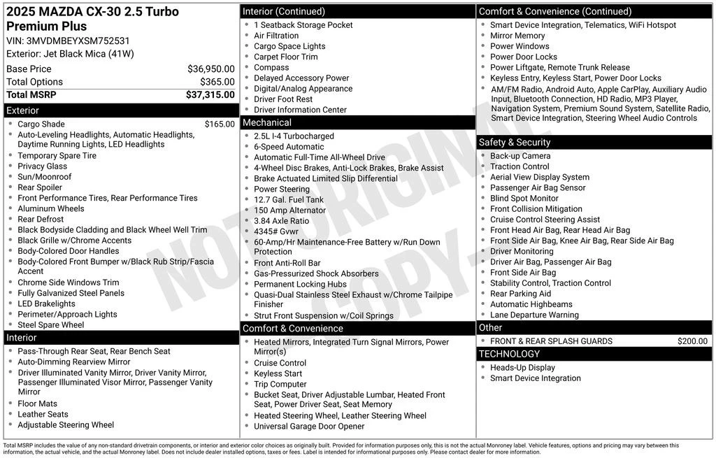 2025 Mazda CX-30 - Image 7 of 12