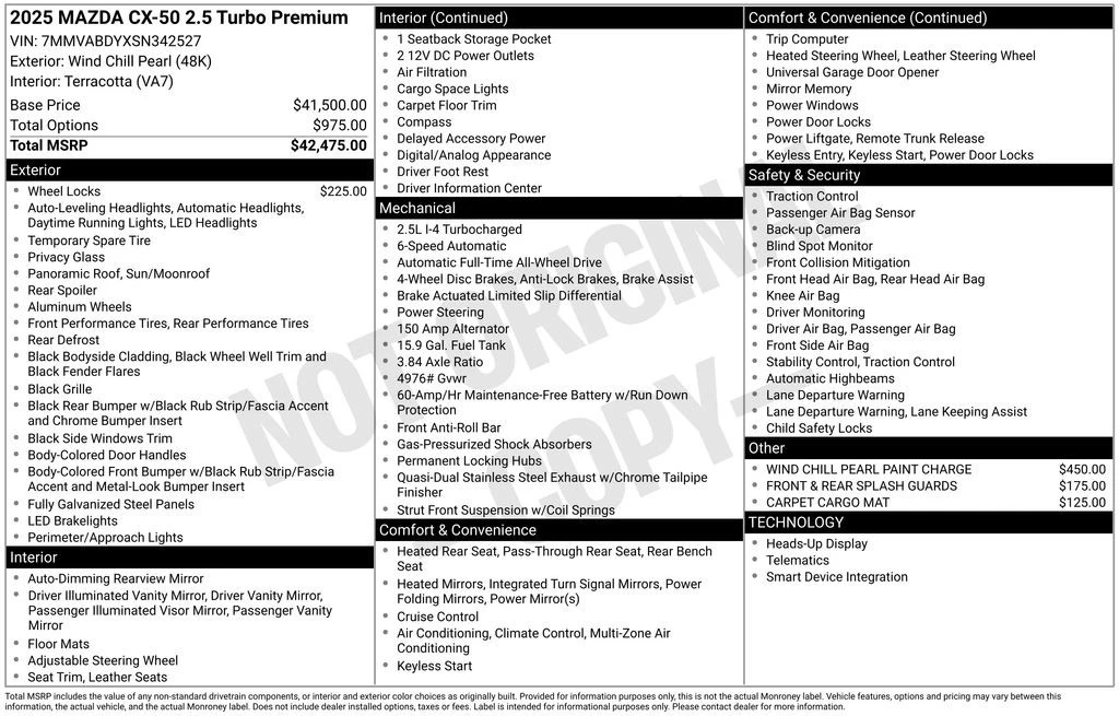 2025 Mazda CX-50 - Image 10 of 12